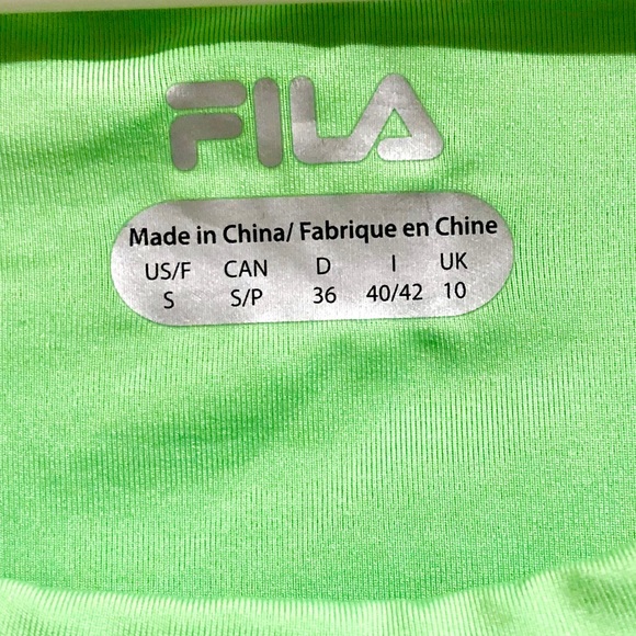 FILA RUFFLED HEM TENNIS DRESS IN MINT GREEN - Picture 4 of 6